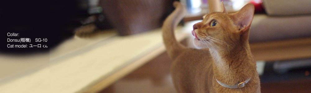 猫の首輪 Donsu(稲穂)